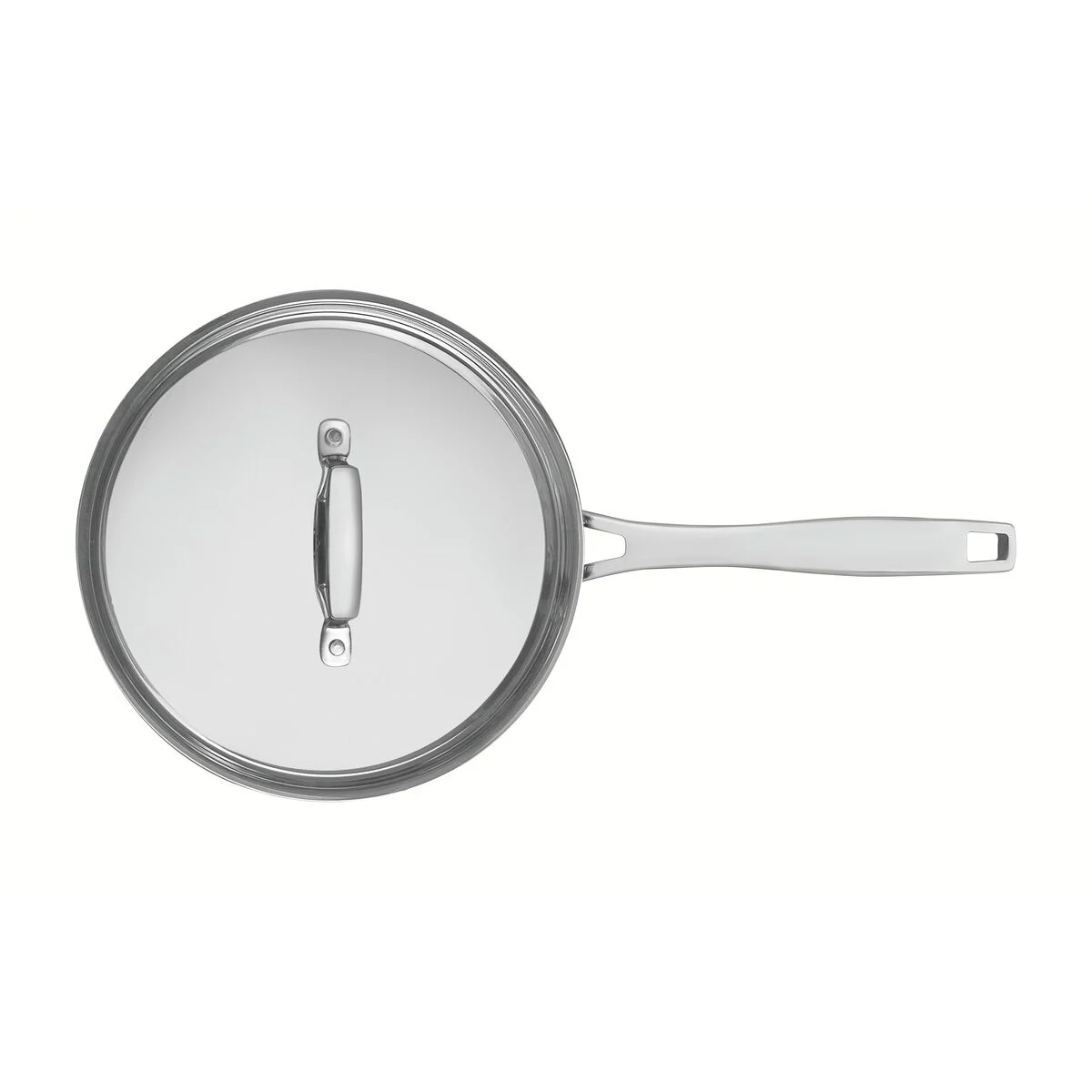 Panela Tramontina Grano em Aço Inox com Tampa 16 cm 1,7 L